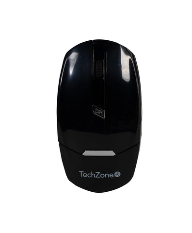 Kit Teclado Y Mouse Slim Techzone De 2.40 Ghz 104 Teclas Con Retina De Silicon Para Retener Liquidos Y Polvo