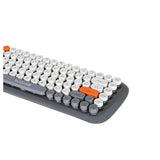 Kit Teclado Y Mouse Techzone Tz20comb01-Ina Nano Usb Inalambrico Retro