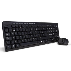 Kit Teclado Y Mouse Vorago Km-304 Inalambrico Multimedia Negro