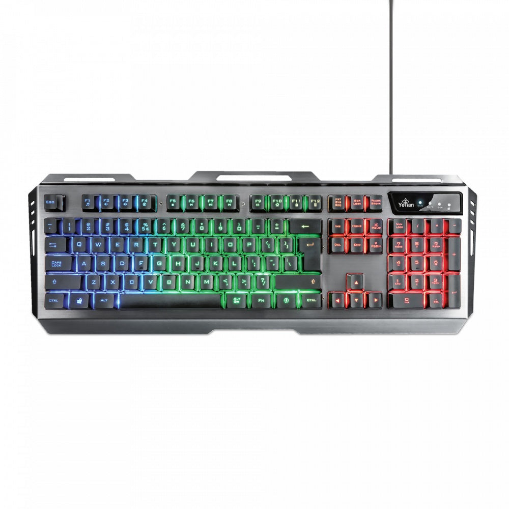 Kit Teclado Y Mouse Yeyian Gaming Led Ykp-20706 Phoenix 3000 Usb 3200