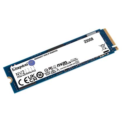 Unidad Ssd Kingston Nv2 250gb M.2 2280 Nvme 3000mb, S(Snv2s/250g)