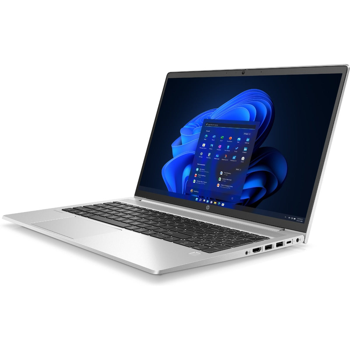 Laptop Hp 450 G9 15.6" I7-1255G7 16Gb 512Gb Windows 11 P 1Yr Plata 8Y911La