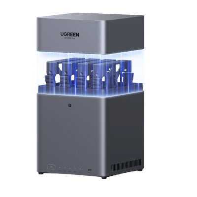 NAS UGREEN NASync DH4300PLUS | 4 Bahías SATA | Procesador RK3588C 8 GB RAM | 2.5GbE Puerto | HDMI 4K | USB 3.2 Type-C | RAID 0/1/5/6/10 | Acceso Remoto UGREENlink