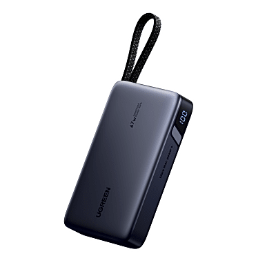 Cargador Rápido GaN 65W 2C1A | Tecnología GaN | Puerto USB-C 65W Max PPS | Puerto USB-A 22.5W Max | Protecciones Múltiples | Material PC+ABS UL94-V0 | Cable 1.5-2 metros