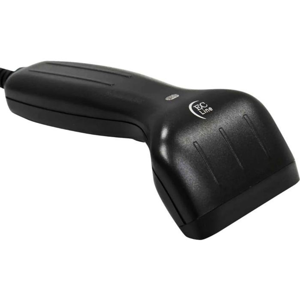 Lector Codigo Barras Ec Line 8100 Ccd Usb Negro(Ec-Cd-8100)