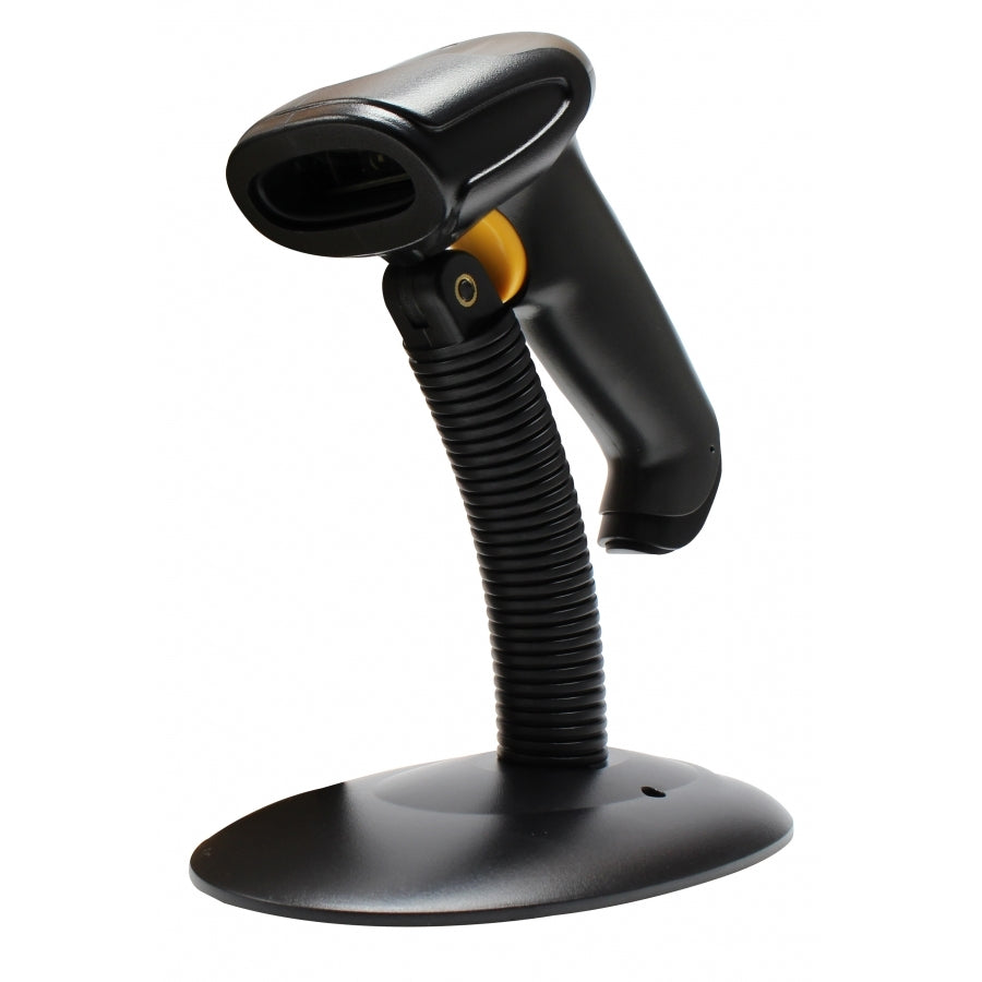 Lector De Codigos De Barra Ghia Laser 1d Con Base, Usb