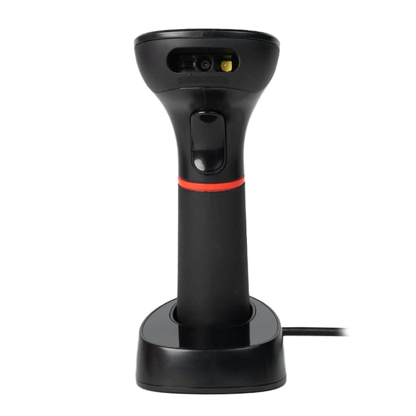 Lector De Codigos De Barras Ghia 2d Inalambrico, Receptor Usb, Bluetooth, Base De Carga, Compatible Con Qr