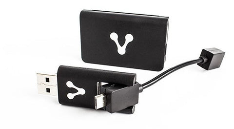Lector De Memorias Vorago Externo Otg Puerto Dual Usb, Micro Usb Cr-300
