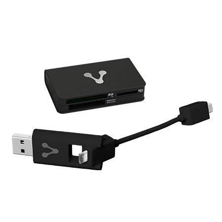 Lector De Memorias Vorago Externo Otg Puerto Dual Usb, Micro Usb Cr-300
