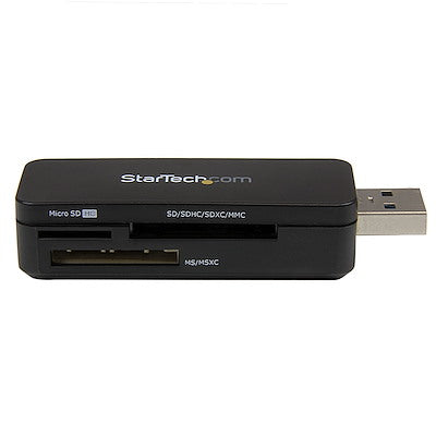 Lector Usb 3.0 Super Speed Compacto De Tarjetas De Memoria Flash Sd Microsd Sdhc Sdxc Mmc Memory Stick Card Reader Pc Mac - Startech.Com Modelo Fcreadmicro3