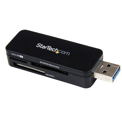 Lector Usb 3.0 Super Speed Compacto De Tarjetas De Memoria Flash Sd Microsd Sdhc Sdxc Mmc Memory Stick Card Reader Pc Mac - Startech.Com Modelo Fcreadmicro3