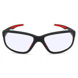 Lentes Brobotix Antiradiacion Para Computadora, Gamer, Negro Con Rojo Mate