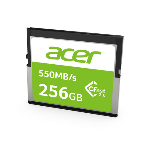 Memoria Acer Compact Flash 2.0 Cf100 256gb 550 Mb/S (Bl.9bwwa.315)