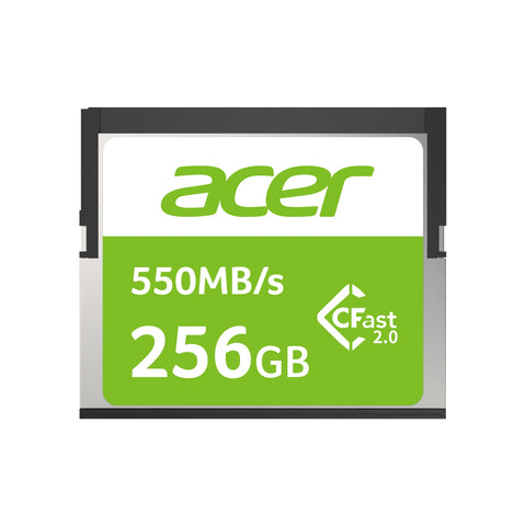 Memoria Acer Compact Flash 2.0 Cf100 256gb 550 Mb/S (Bl.9bwwa.315)