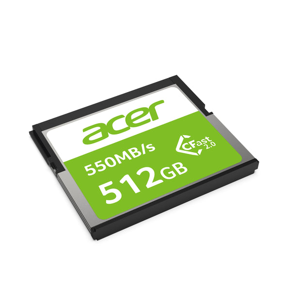 Memoria Acer Compact Flash 2.0 Cf100 512gb 550 Mb/S (Bl.9bwwa.316)