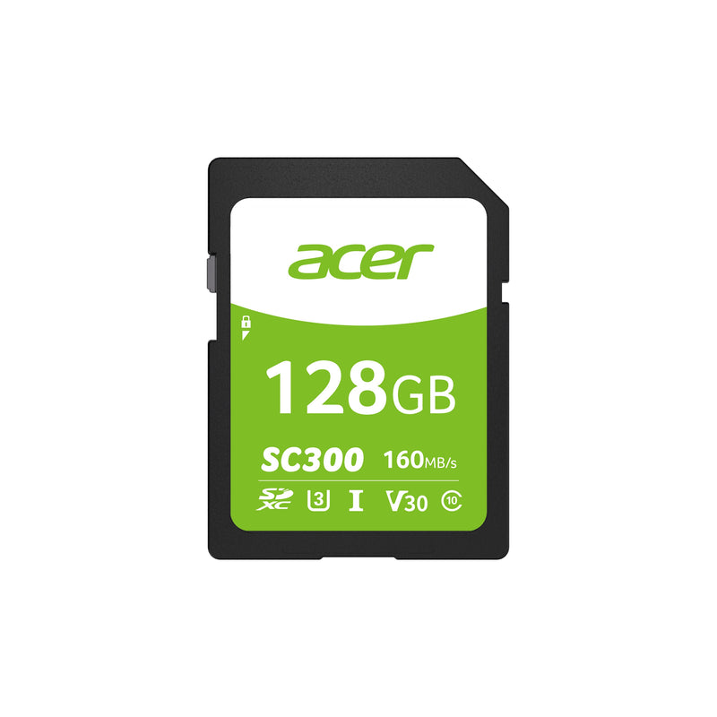 Memoria Acer Sd Sc300 128gb 160 Mb/S (Bl.9bwwa.308)