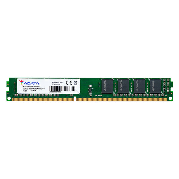 Memoria Ddr3l Adata 4gb 1600mhz Udimm Low Profile (Addx1600w4g11-Spu)