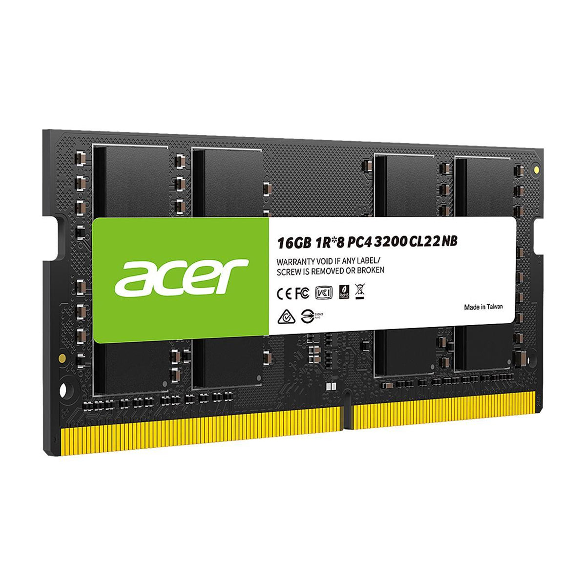 Memoria Ddr4 Acer Sd100 16gb 3200mhz Sodimm Cl22 (Bl.9bwwa.214)