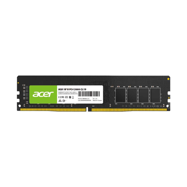 Memoria Ddr4 Acer Ud100 8gb 2666mhz Udimm Cl19 (Bl.9bwwa.221)