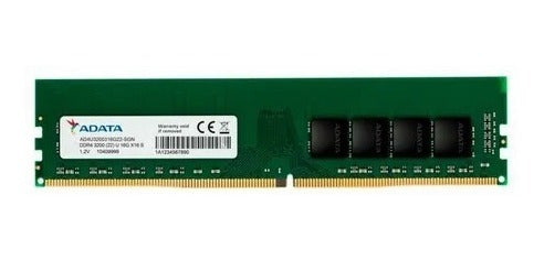 Memoria Ddr4 Adata 16gb 3200mhz Udimm (Ad4u320016g22-Sgn)