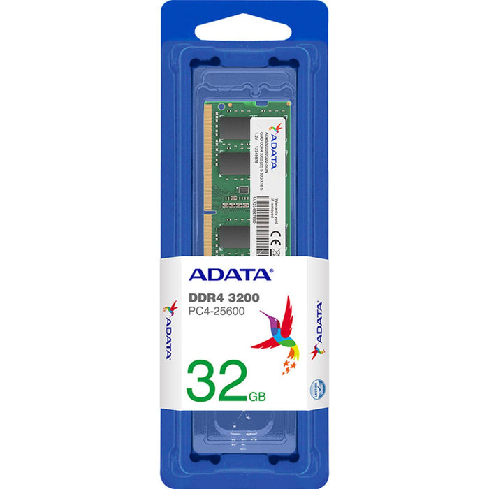 Memoria Ddr4 Adata 32gb 3200mhz Sodimm (Ad4s320032g22-Sgn)