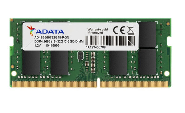 Memoria Ddr4 Adata 8gb 2666 Mhz Sodimm (Ad4s26668g19-Sgn)