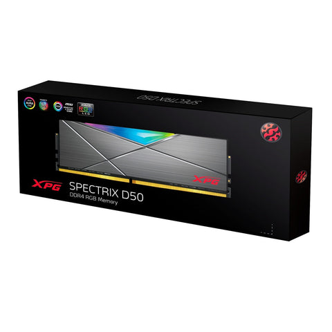 Memoria  Ddr4 Adata Xpg Spectrix D50 8Gb 3000Mhz Rgb (Ax4U300038G16A-St50)