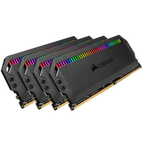 Memoria Ddr4 Corsair Dominator Platinum Rgb Black 32gb 4x8 4000mhz