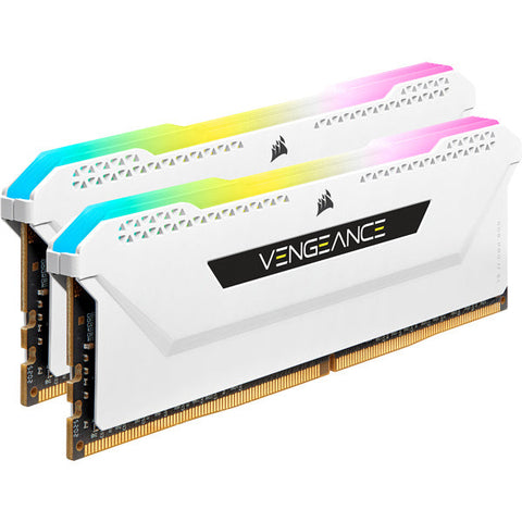 Memoria Ddr4 Corsair Veng Rgb Sl White 16gb 3600 Cmh16gx4m2d3600c18w