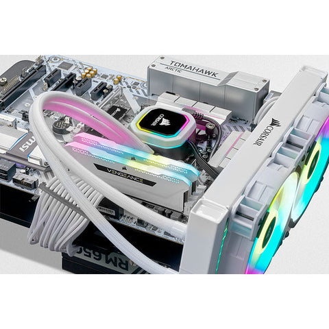 Memoria Ddr4 Corsair Veng Rgb Sl White 16gb 3600 Cmh16gx4m2d3600c18w