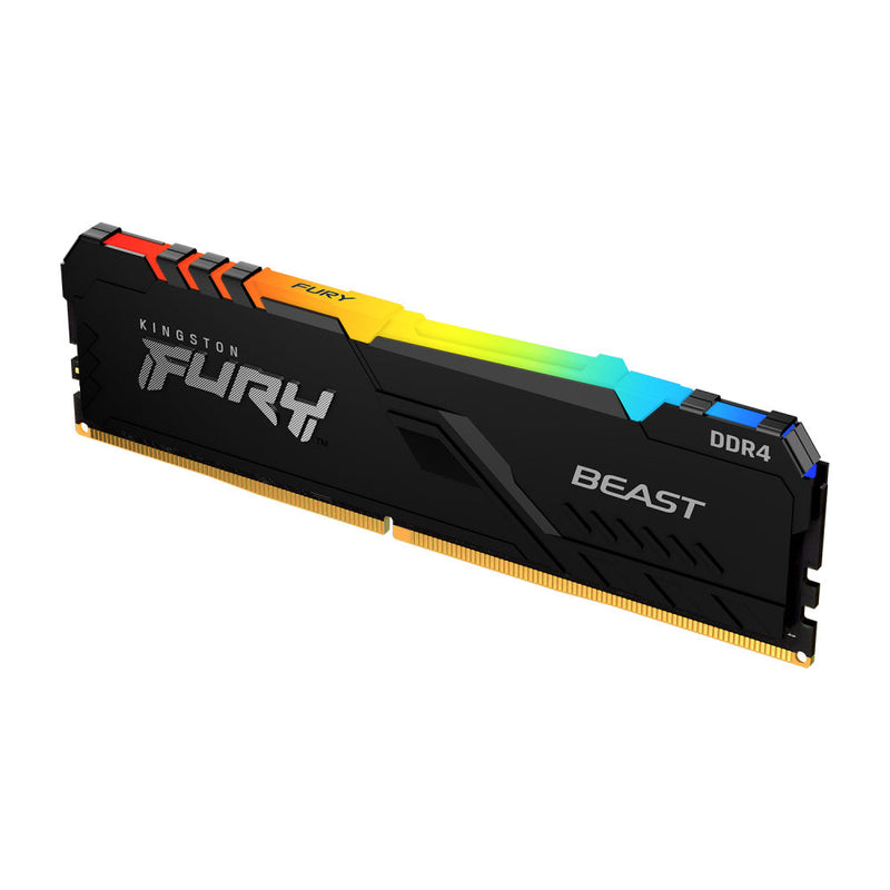 Memoria Ddr4 Kingston Fury Beast Rgb 8gb 2666mhz Dimm (Kf426c16bba/8)