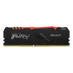 Memoria Ddr4 Kingston Fury Beast Rgb 8gb 3200mhz Dimm(Kf432c16bba/8)