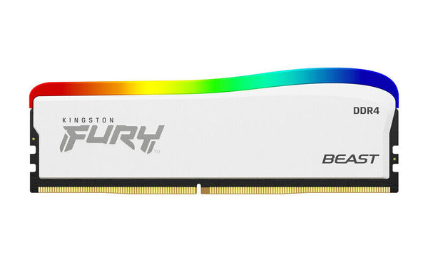 Memoria Ddr4 Kingston Furybeast White Rgb 16gb 3200mhz(Kf432c16bwa/16)