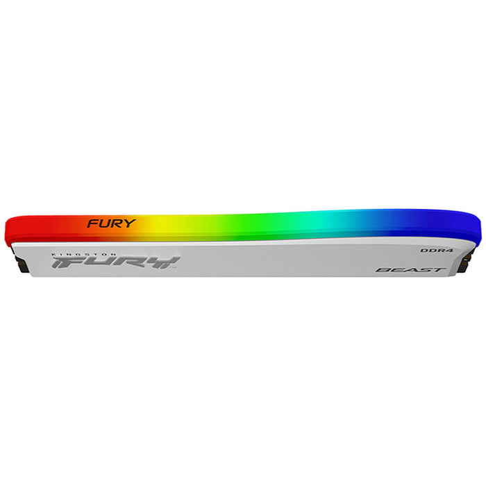 Memoria Ddr4 Kingston Furybeast White Rgb 8gb 3200mhz(Kf432c16bwa/8)