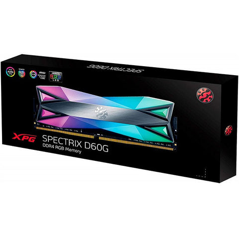 Memoria  Ddr4 Xpg D60 Rgb 8Gb 4133Mhz (Ax4U413338G19J-St60)