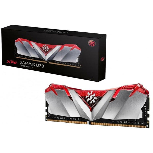 Memoria Ddr4 Xpg Gammix D30 16g 3200m Red, Sil (Ax4u320016g16a-Sr30)