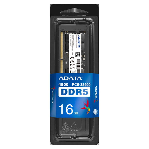 Memoria Ddr5 Adata 16gb 4800 So-Dimm (Ad5s480016g-S)