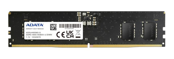 Memoria Ddr5 Adata 16gb 4800mhz Udimm (Ad5u480016g-S)