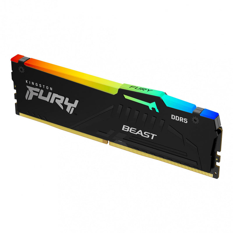 Memoria Ddr5 Kingston Furybeast 32gb 5600mhz Rgb Cl40 (Kf556c40bba-32)