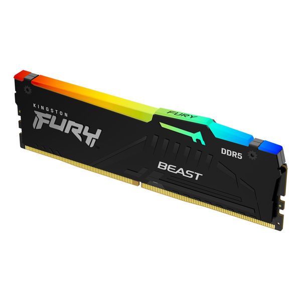 Memoria Ddr5 Kingston Furybeast Rgb 16gb 4800mhz Dimm(Kf548c38bba-16)