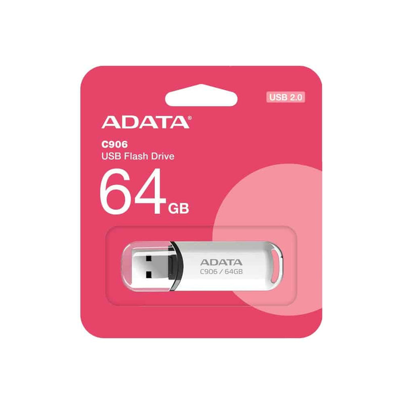 Memoria Flash Adata Ac906 64Gb Usb 3.2 White (Ac906-64G-Rwh)