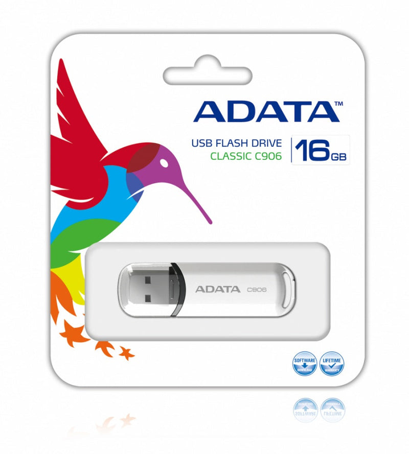 Memoria Flash Adata Ac906 64Gb Usb 3.2 White (Ac906-64G-Rwh)