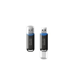 Memoria Flash Adata C906 16gb Usb 2.0 Negro (Ac906-16g-Rbk)