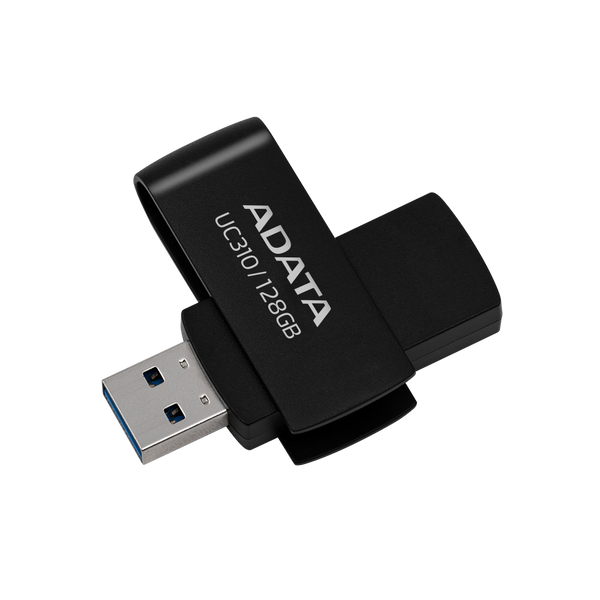 Memoria Flash Adata Uc310 128Gb Usb 3.2 Negro (Uc310-128G-Rbk)