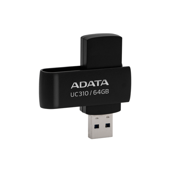 Memoria Flash Adata Uc310 64Gb Usb 3.2 Negro (Uc310-64G-Rbk)