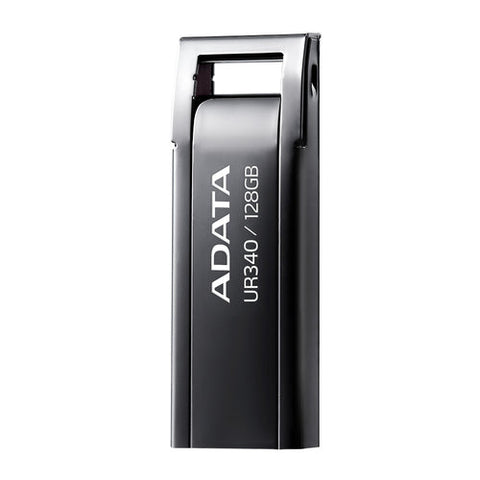 Memoria Flash Adata Ur340 128gb Usb 3.2 Negro (Aroy-Ur340-128gbk)