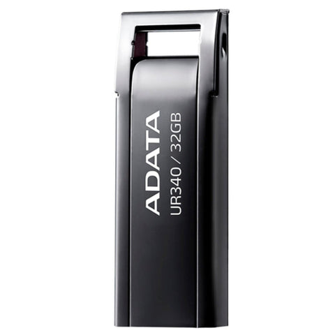 Memoria Flash Adata Ur340 32gb Usb 3.2 Negro (Aroy-Ur340-32gbk)
