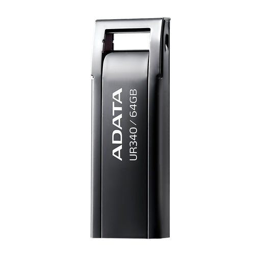 Memoria Flash Adata Ur340 64gb Usb 3.2 Negro (Aroy-Ur340-64gbk)