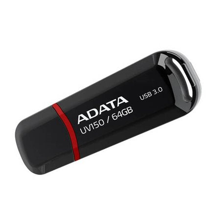 Memoria Flash Adata Uv150 32gb Usb 3.1 Negro (Auv150-32g-Rbk)