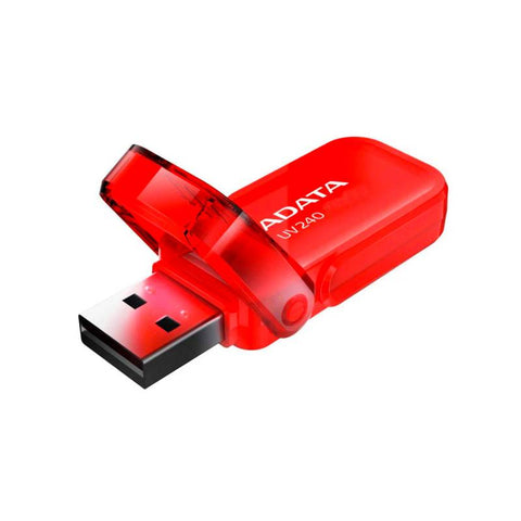Memoria Flash Adata Uv240 32gb Rojo 2.0 (Auv240-32g-Rrd)